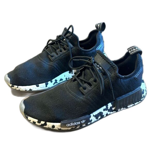 adidas NMD_R1 Color Splash black men’s athletic shoes size 11 - Picture 1 of 10
